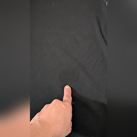 Ralph Lauren Black Blouse with White Trim - Picture 7 of 10